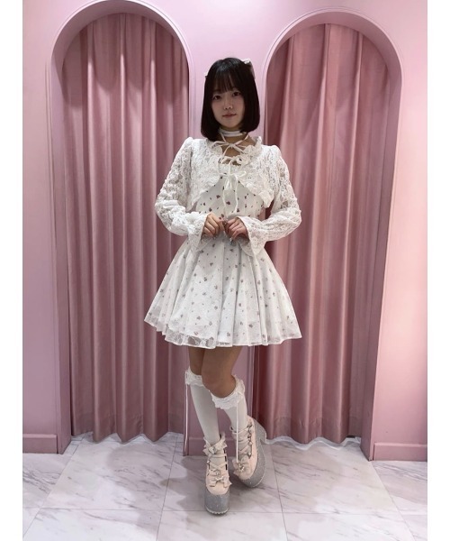 Ank Rouge(アンクルージュ)の「レースカーデ(カーディガン/ボレロ・レディース・ホワイト・M)」の13枚目の写真