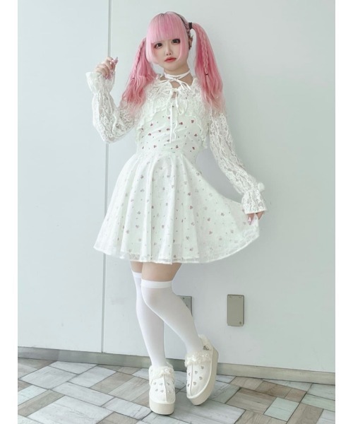 Ank Rouge(アンクルージュ)の「レースカーデ(カーディガン/ボレロ・レディース・ホワイト・M)」の15枚目の写真