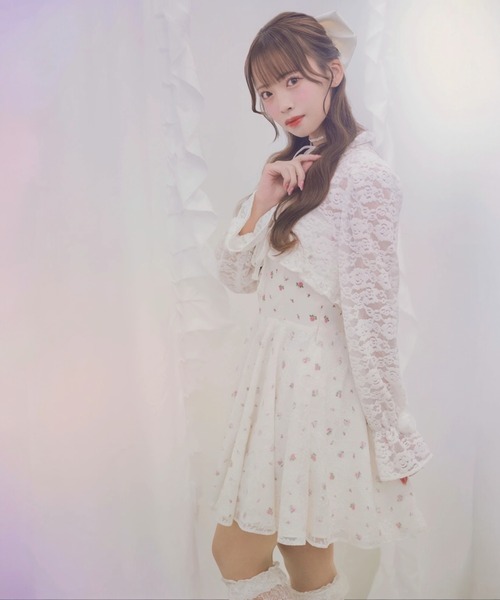 Ank Rouge(アンクルージュ)の「レースカーデ(カーディガン/ボレロ・レディース・ホワイト・M)」の16枚目の写真