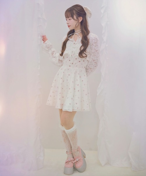 Ank Rouge(アンクルージュ)の「レースカーデ(カーディガン/ボレロ・レディース・ホワイト・M)」の15枚目の写真
