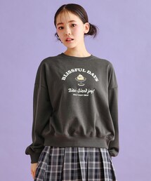 PINK-latte（ピンクラテ）の「裏毛スウィーツプルオーバー（Tシャツ/カットソー・キッズ）」