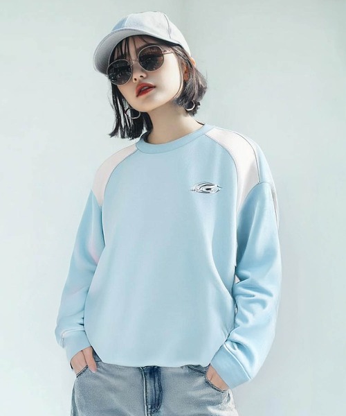 セール】High frequency print graphic sweatshirt / 高周波プリント