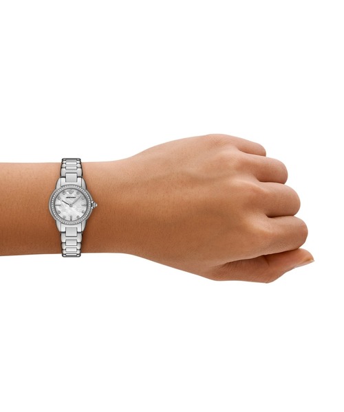 EMPORIO ARMANI(エンポリオアルマーニ)の「エンポリオ・アルマーニ 腕時計 レディース アナログ ステンレス AR11669(アナログ腕時計・レディース・シルバー・FREE)」の6枚目の写真