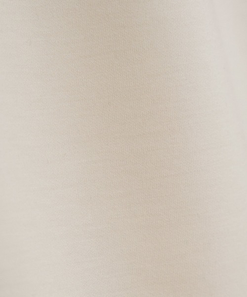 ikka（イッカ）の「【親子コーデ】GOKU楽ダンボールフードパーカー（パーカー・レディース・ベージュ/ネイビー/オフホワイト/オレンジ/ミント・S/M/L）」の8枚目の写真