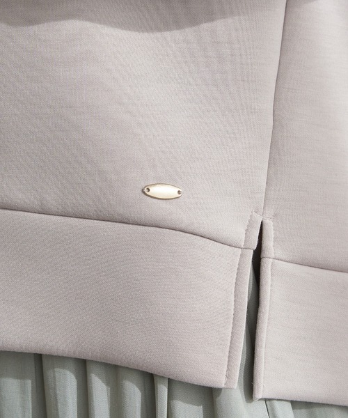 ikka（イッカ）の「【親子コーデ】GOKU楽ダンボールフードパーカー（パーカー・レディース・ベージュ/ネイビー/オフホワイト/オレンジ/ミント・S/M/L）」の13枚目の写真