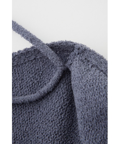 MOUSSY（マウジー）の「ONE SHOULDER ニットトップス（ニット/セーター・レディース・オフホワイト/ブルー/ブラウン・FREE）」の12枚目の写真