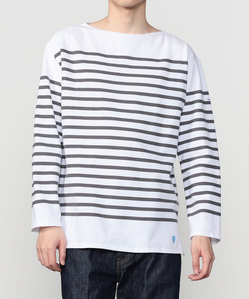 ORCIVAL(オーシバル)の「ORCIVAL | ラッセル セーラーTシャツ MEN(Tシャツ/カットソー・メンズ・グレー系その他/ブルー系その他/ブルー系その他5・3/4/5/6)」の9枚目の写真