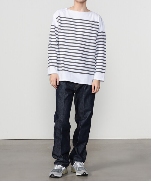 ORCIVAL(オーシバル)の「ORCIVAL | ラッセル セーラーTシャツ MEN(Tシャツ/カットソー・メンズ・グレー系その他/ブルー系その他/ブルー系その他5・3/4/5/6)」の8枚目の写真