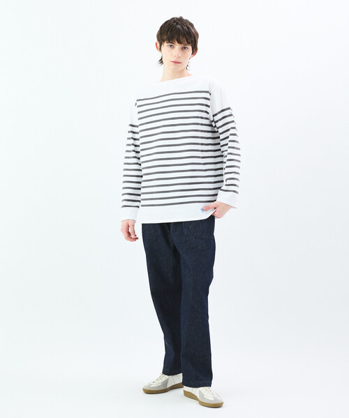 ORCIVAL(オーシバル)の「ORCIVAL | ラッセル セーラーTシャツ MEN(Tシャツ/カットソー・メンズ・グレー系その他/ブルー系その他/ブルー系その他5・3/4/5/6)」の7枚目の写真