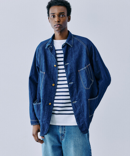 ORCIVAL(オーシバル)の「ORCIVAL | ラッセル セーラーTシャツ MEN(Tシャツ/カットソー・メンズ・グレー系その他/ブルー系その他/ブルー系その他5・3/4/5/6)」の6枚目の写真