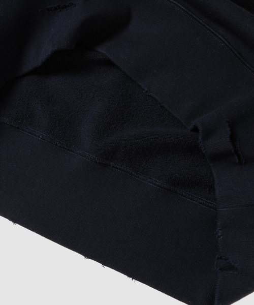 kolor BEACON（カラービーコン）の「25SBM- T05233（スウェット・メンズ・ネイビー/ヘザーグレー/グレー・3/1）」の9枚目の写真