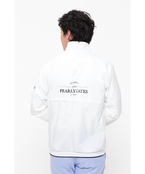 PEARLY GATES（パーリーゲイツ）の「【PEARLY GATES】TUFLEX格子レノースーパーストレッチ フルジップブルゾン（ブルゾン・メンズ・ホワイト/ネイビー・LARGE/X-LARGE）」の8枚目の写真