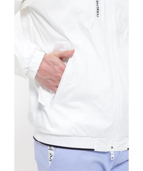 PEARLY GATES（パーリーゲイツ）の「【PEARLY GATES】TUFLEX格子レノースーパーストレッチ フルジップブルゾン（ブルゾン・メンズ・ホワイト/ネイビー・LARGE/X-LARGE）」の11枚目の写真