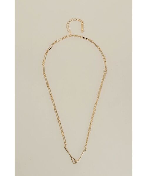 EMODA（エモダ）の「フックモチーフネックレス（ネックレス・レディース・シルバー/ゴールド・FREE）」の3枚目の写真