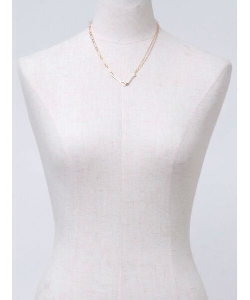 EMODA（エモダ）の「フックモチーフネックレス（ネックレス・レディース・シルバー/ゴールド・FREE）」の11枚目の写真