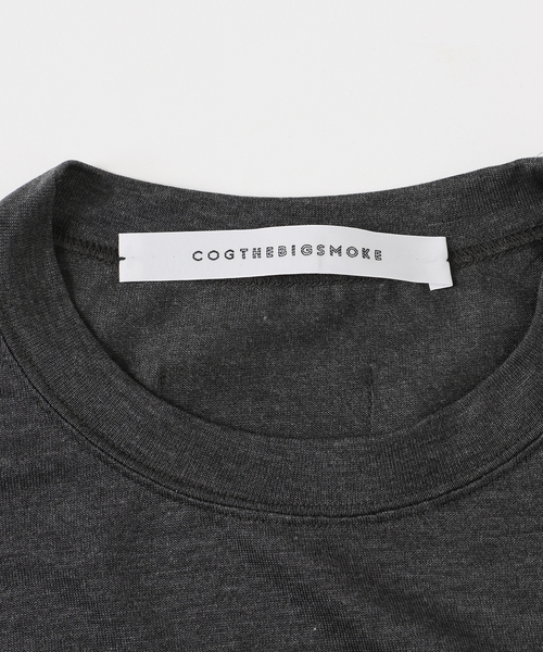 COGTHEBIGSMOKE(コグザビッグスモーク)の「《追加》COG THE BIGSMOKE/コグザビッグスモーク DELTA(デルタ) T-SHIRT(Tシャツ/カットソー・レディース・ホワイト/チャコールグレー/ブラック/ベージュ系その他・FREE)」の5枚目の写真