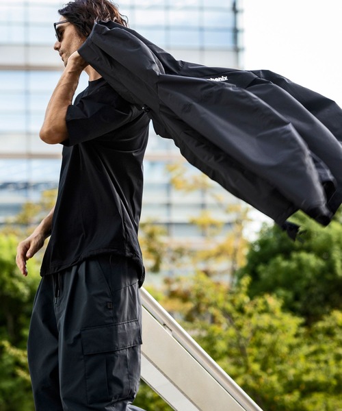 +phenix(プラスフェニックス)の「+phenix(プラスフェニックス)DRY DRAW CORD SHORT SLEEVE T-SHIRTS ドライドローコード ショートスリーブ 半袖Tシャツ(吸水速乾 / UPF50+)(Tシャツ/カットソー・メンズ・ブラック/オフホワイト/ターコイズブルー・S/M/L/XL)」の19枚目の写真