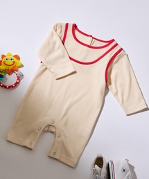 CIAOPANIC TYPY（チャオパニックティピー）の「【BABY】アシメリブレイヤード風ロンパース（ロンパース・キッズ）」