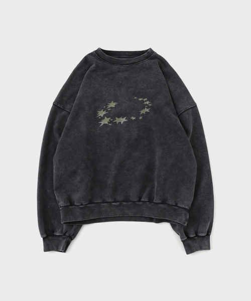 JERZEES(ジャージーズ)の「JERZEES/ジャージーズ 別注 STAR SWEAT(スウェット・メンズ・ブラック・LARGE/MEDIUM)」の2枚目の写真