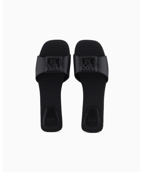 新品　2024年製　ARMANI　EXCHANGE　43　28㎝　サンダル　白 ARMANI EXCHANGE サンダル 「A|X アルマーニ エクスチェンジ