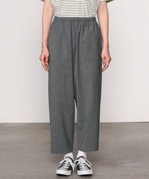 DANTON（ダントン）の「DANTON | ウールライクポリエステル イージーパンツ WOMEN（その他パンツ・レディース・グレー/ピンク・36）」の7枚目の写真