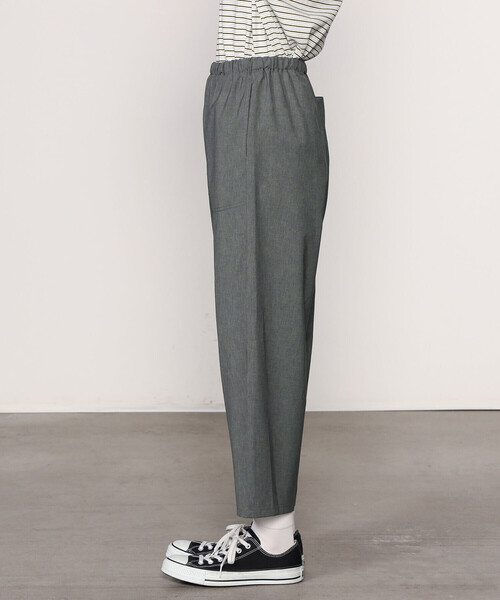 DANTON（ダントン）の「DANTON | ウールライクポリエステル イージーパンツ WOMEN（その他パンツ・レディース・グレー/ピンク・36）」の8枚目の写真