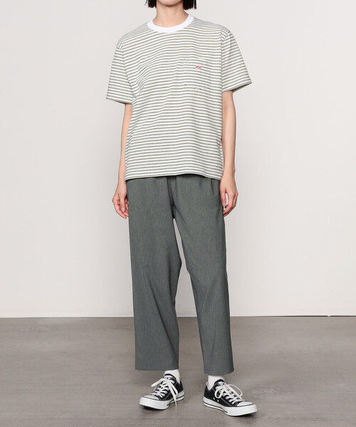 DANTON（ダントン）の「DANTON | ウールライクポリエステル イージーパンツ WOMEN（その他パンツ・レディース・グレー/ピンク・36）」の10枚目の写真