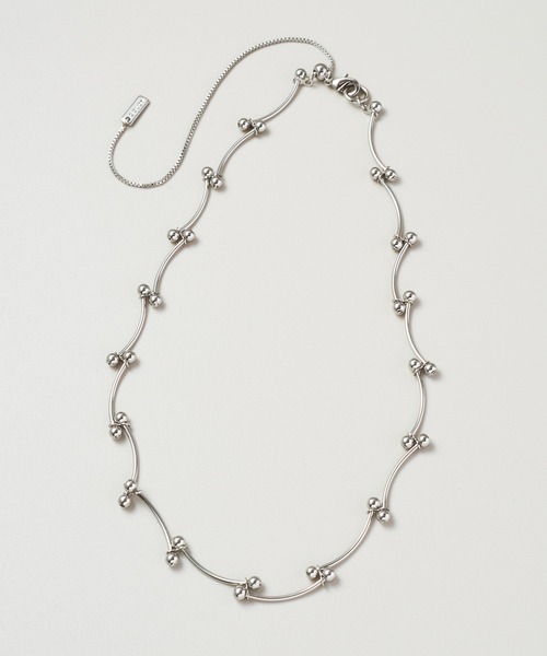 GOLDY(ゴールディ)の「バーベル チェーン チョーカー(チョーカー・レディース・ゴールド/シルバー/ブラック・FREE)」の4枚目の写真