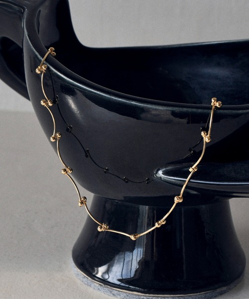 GOLDY(ゴールディ)の「バーベル チェーン チョーカー(チョーカー・レディース・ゴールド/シルバー/ブラック・FREE)」の12枚目の写真