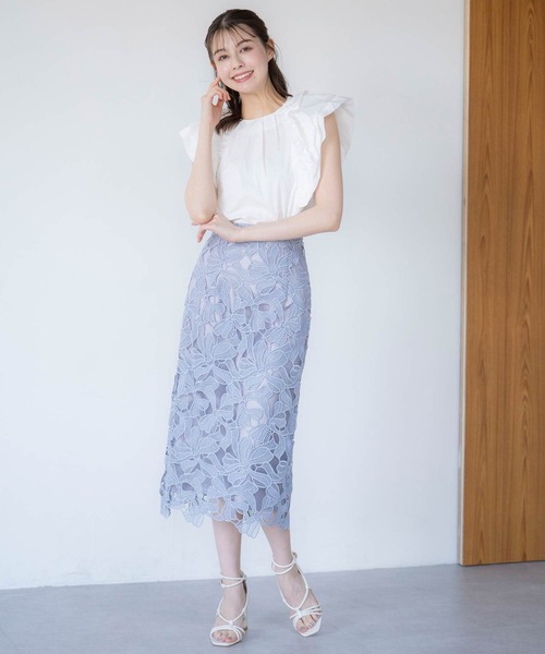 NOELA(ノエラ)の「バルーンスリーブブラウス(シャツ/ブラウス・レディース・オフホワイト/ライトグリーン/イエロー・フリー)」の18枚目の写真