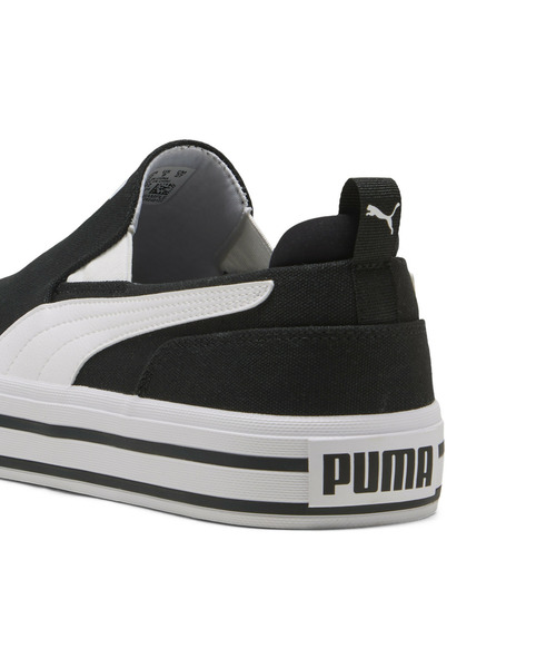 PUMA(プーマ)の「PUMA プーマ ユニセックス コート クラシック バルク スリッポン スニーカ(スニーカー・メンズ・ホワイト/ブラック×ホワイト/ブラック・30.0cm/29.5cm/27.5cm/27.0cm/26.5cm/29.0cm/28.5cm/28.0cm/26.0cm/25.5cm/25.0cm/23.0cm/22.5cm/22.0cm/24.5cm/24.0cm/23.5cm)」の10枚目の写真