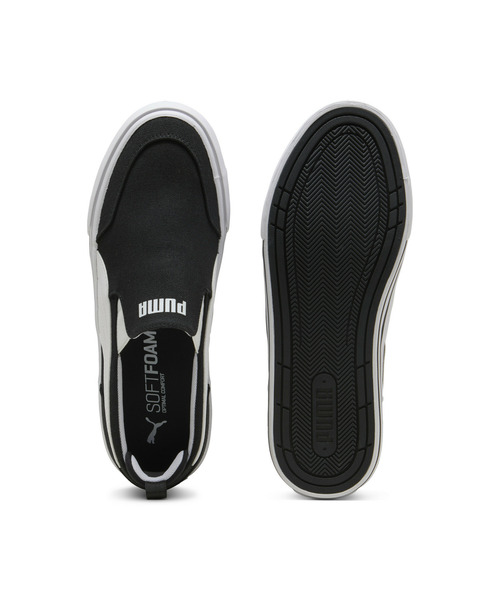 PUMA(プーマ)の「PUMA プーマ ユニセックス コート クラシック バルク スリッポン スニーカ(スニーカー・メンズ・ホワイト/ブラック×ホワイト/ブラック・30.0cm/29.5cm/27.5cm/27.0cm/26.5cm/29.0cm/28.5cm/28.0cm/26.0cm/25.5cm/25.0cm/23.0cm/22.5cm/22.0cm/24.5cm/24.0cm/23.5cm)」の11枚目の写真