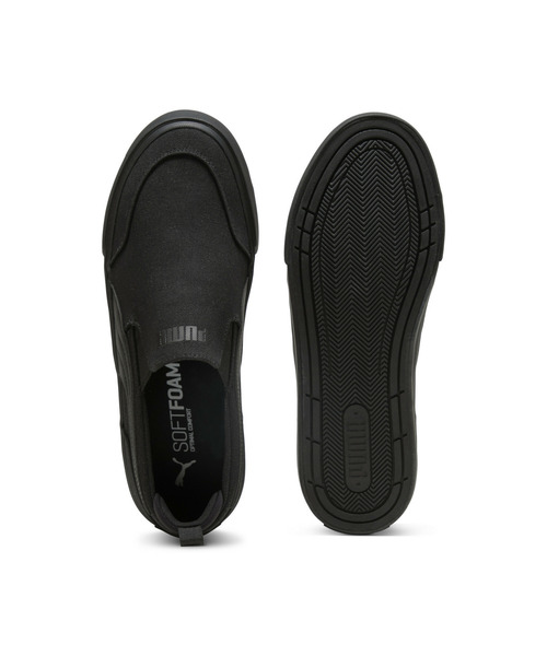 PUMA(プーマ)の「PUMA プーマ ユニセックス コート クラシック バルク スリッポン スニーカ(スニーカー・メンズ・ホワイト/ブラック×ホワイト/ブラック・30.0cm/29.5cm/27.5cm/27.0cm/26.5cm/29.0cm/28.5cm/28.0cm/26.0cm/25.5cm/25.0cm/23.0cm/22.5cm/22.0cm/24.5cm/24.0cm/23.5cm)」の16枚目の写真