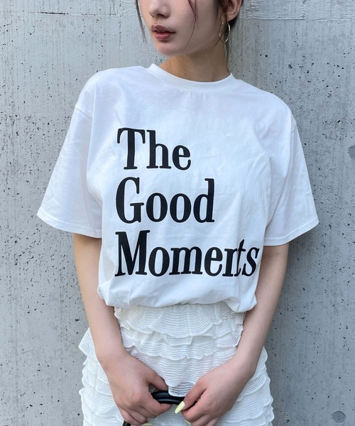 FOREVER 21（フォーエバー トゥエンティーワン）の「【2025SS】レタリングロゴビッグTシャツ（Tシャツ/カットソー・レディース・ブラック/グレー/ナチュラル・FREE）」の3枚目の写真