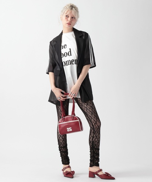FOREVER 21（フォーエバー トゥエンティーワン）の「【2025SS】レタリングロゴビッグTシャツ（Tシャツ/カットソー・レディース・ブラック/グレー/ナチュラル・FREE）」の8枚目の写真