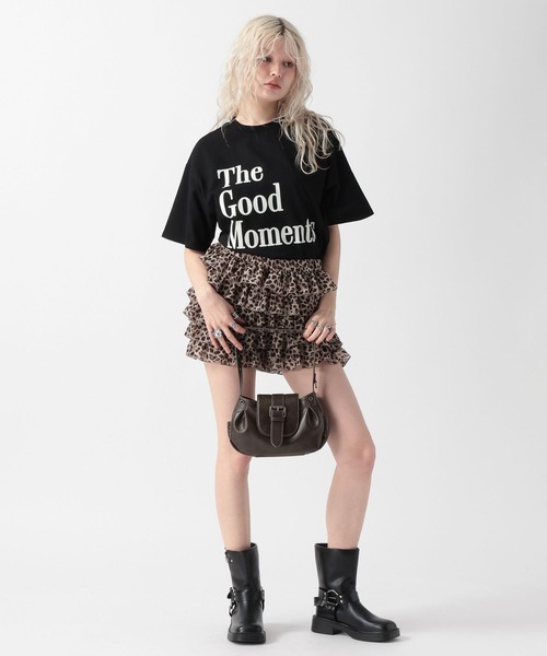 FOREVER 21（フォーエバー トゥエンティーワン）の「【2025SS】レタリングロゴビッグTシャツ（Tシャツ/カットソー・レディース・ブラック/グレー/ナチュラル・FREE）」の12枚目の写真