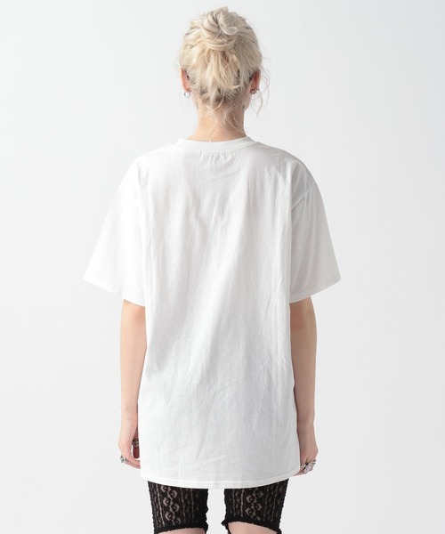 FOREVER 21（フォーエバー トゥエンティーワン）の「【2025SS】レタリングロゴビッグTシャツ（Tシャツ/カットソー・レディース・ブラック/グレー/ナチュラル・FREE）」の20枚目の写真