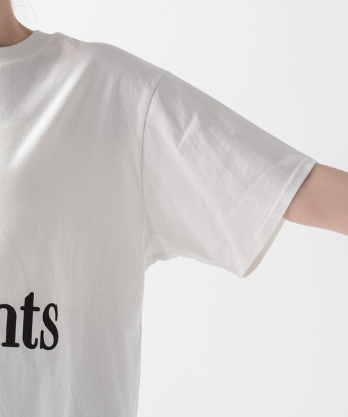 FOREVER 21（フォーエバー トゥエンティーワン）の「【2025SS】レタリングロゴビッグTシャツ（Tシャツ/カットソー・レディース・ブラック/グレー/ナチュラル・FREE）」の22枚目の写真