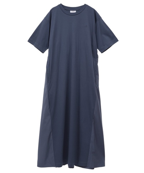 CONVERSE TOKYO(コンバーストウキョウ)の「BACK GATHER DOCKING DRESS(ワンピース・レディース・ブルー/ブラック/ライトグレー・FREE)」の17枚目の写真
