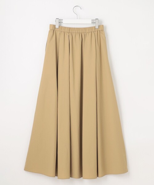 23区 S（ニジュウサンクチイサイサイズ）の「【SLOW/一部店舗限定】UVカット/撥水/接触冷感 ナイロンタスランタフタ スカート（スカート・レディース・グレー系/ベージュ系・32）」の11枚目の写真