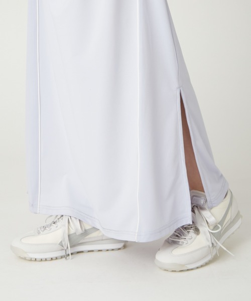 FRAY I.D 【PUMA】パイピングデザインギャザーカットドレス FRAY I.D（フレイアイディー）の「【PUMA】パイピングデザイン