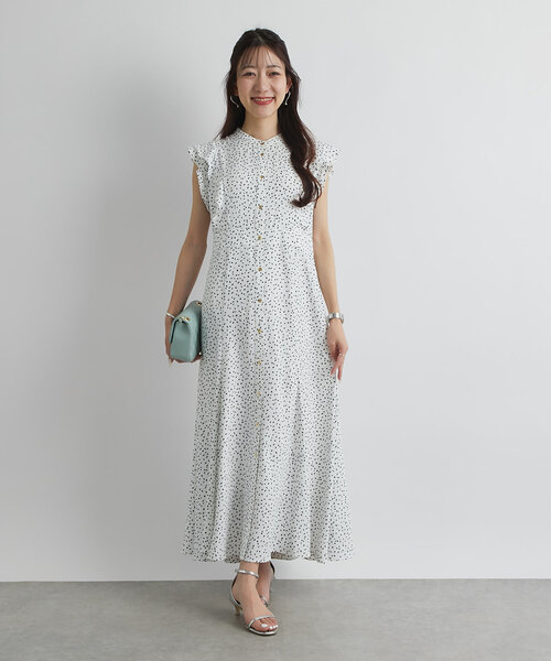 miki監修】スクエアドットマーメイドシャツワンピース