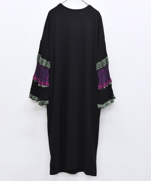 bedsidedrama（ベットサイドドラマ）の「Drift Sleeve Dress（ワンピース・レディース・ブラック/ネイビー・1）」の11枚目の写真