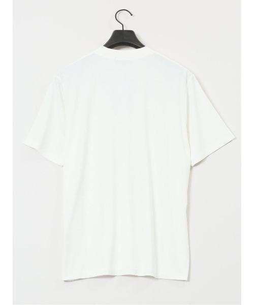 TAKA-Q（タカキュー）の「【接触冷感 ストレッチ】タカキュー スロープネック 半袖Tシャツ（Tシャツ/カットソー・メンズ・ネイビー/ブラック/グレー/ホワイト・MEDIUM/LARGE/X-LARGE/S）」の5枚目の写真