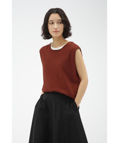 MARGARET HOWELL(マーガレットハウエル)の「COTTON LINEN RAMIE(ニット/セーター・レディース・ブラック/オレンジ系その他3・2)」の20枚目の写真