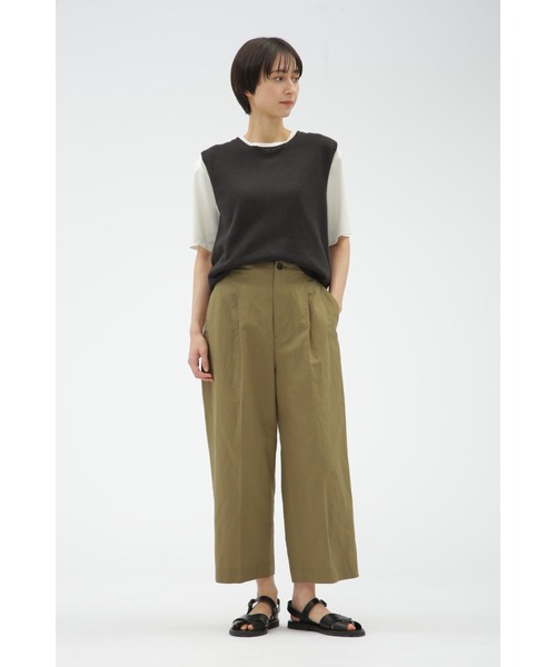 MARGARET HOWELL(マーガレットハウエル)の「COTTON LINEN RAMIE(ニット/セーター・レディース・ブラック/オレンジ系その他3・2)」の3枚目の写真