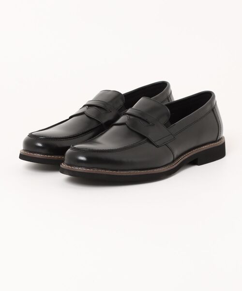 Hawkins(ホーキンス)の「HAWKINS ホーキンス TESORO LOAFER ローファー HL60042 L/BLACK(ローファー・メンズ・ブラック・7/7h/8/8h/9/9h/10/11)」の1枚目の写真