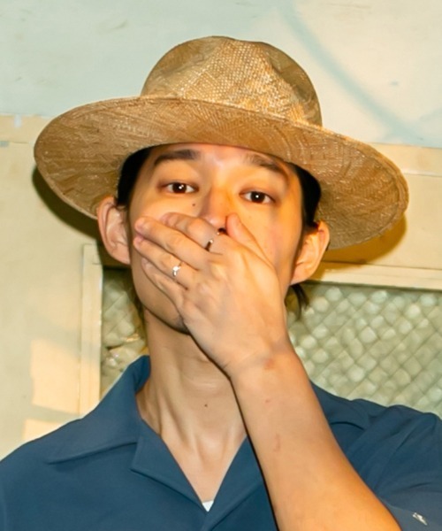 430（フォーサーティ）の「mko12823- BAO WB HAT ハット（ハット・メンズ・ベージュ・FREE）」の2枚目の写真