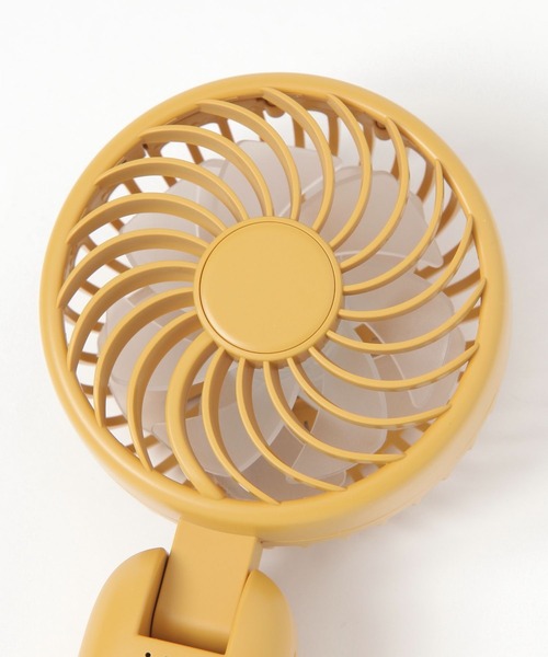 niko and...（ニコアンド）の「オリジナル ニコロゴ ダブルファン（アウトドアグッズ・レディース・イエロー/ブルー・0）」の11枚目の写真