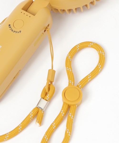 niko and...（ニコアンド）の「オリジナル ニコロゴ ダブルファン（アウトドアグッズ・レディース・イエロー/ブルー・0）」の18枚目の写真